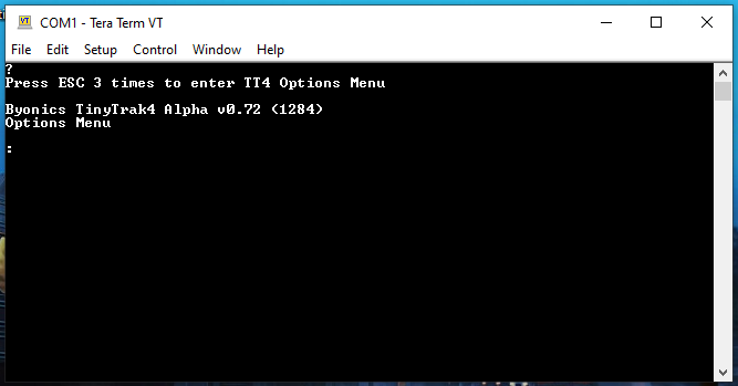 Program TinyTrack4